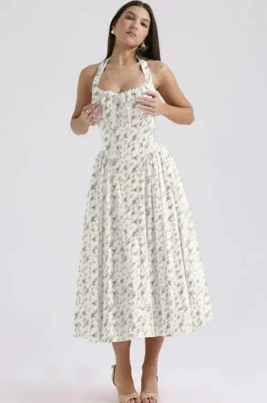 Halter Lace Dress