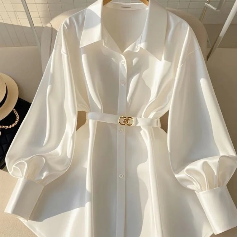 Women's White Luxury Shirt