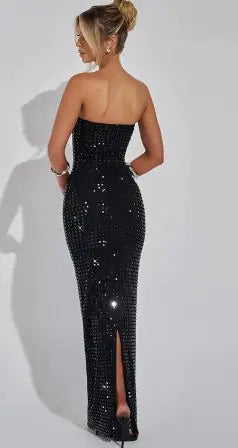 Tube Rhinestone dress