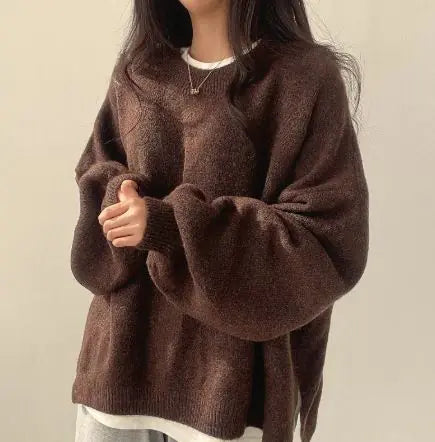 Long Sleeved Knitted Sweater