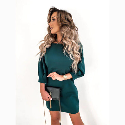 Long Sleeve Short Dress